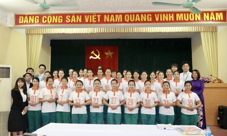 Thực tập sinh đi Nhật Bản ở Công ty CP Nhân lực Quốc tế Việt - Vilaco ( Ảnh: Vilaco)