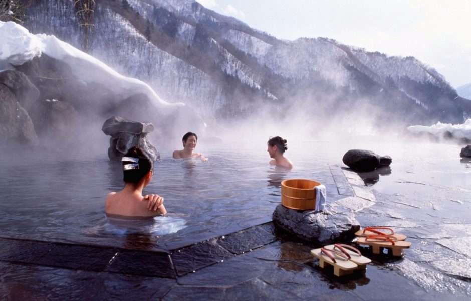 Trải nghiệm về Nhật bản với tắm Onsen