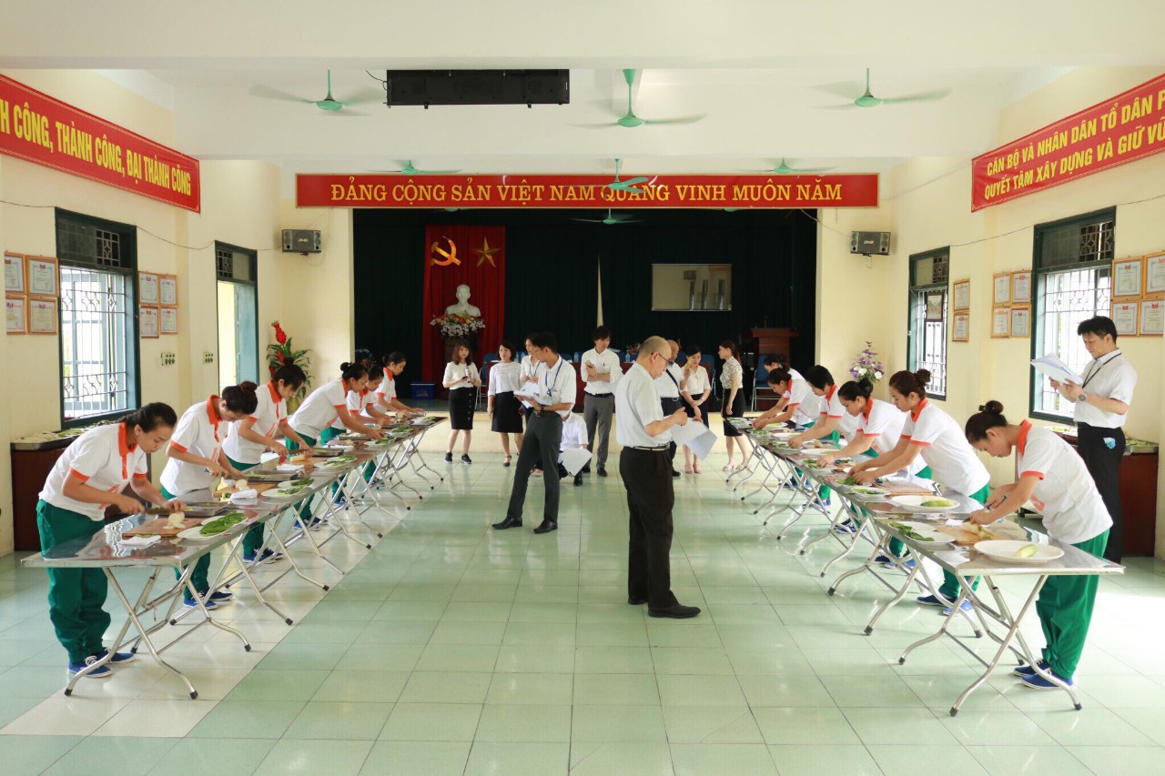 Hình ảnh thi đơn hàng của các bạn TTS Vilaco ( Ảnh: Vilaco)